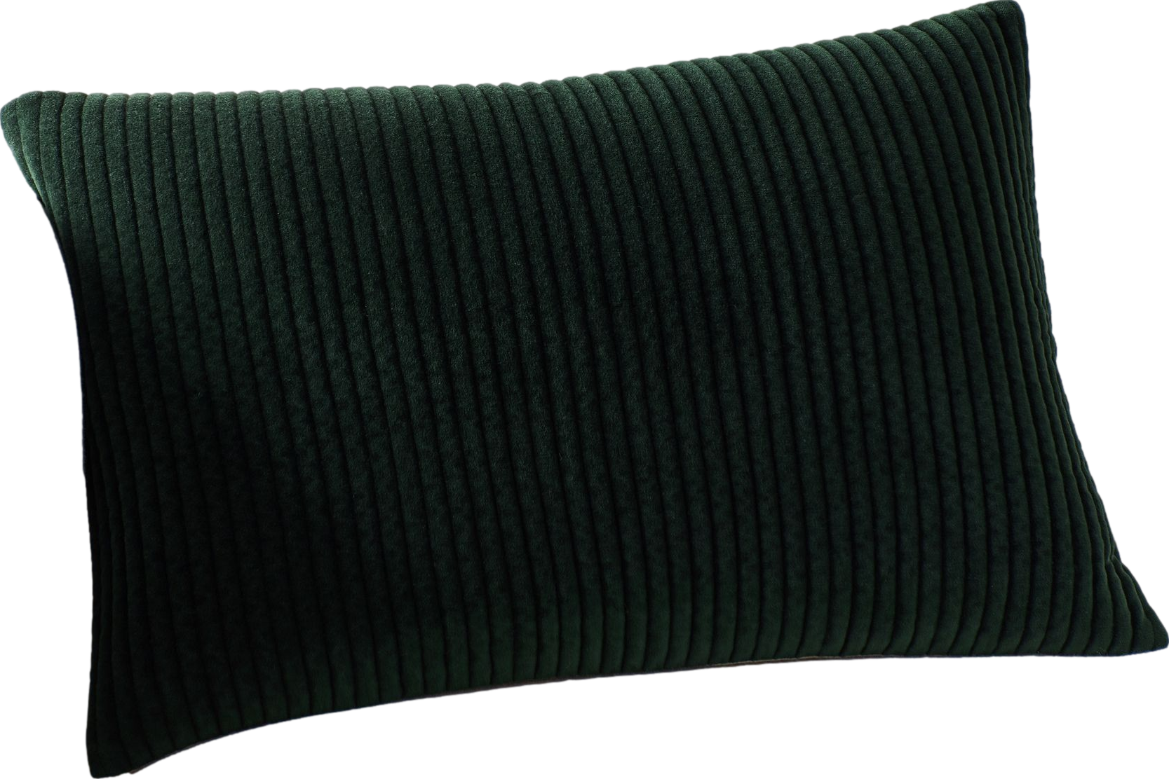Quilted Velvet Lumbar Pillow
