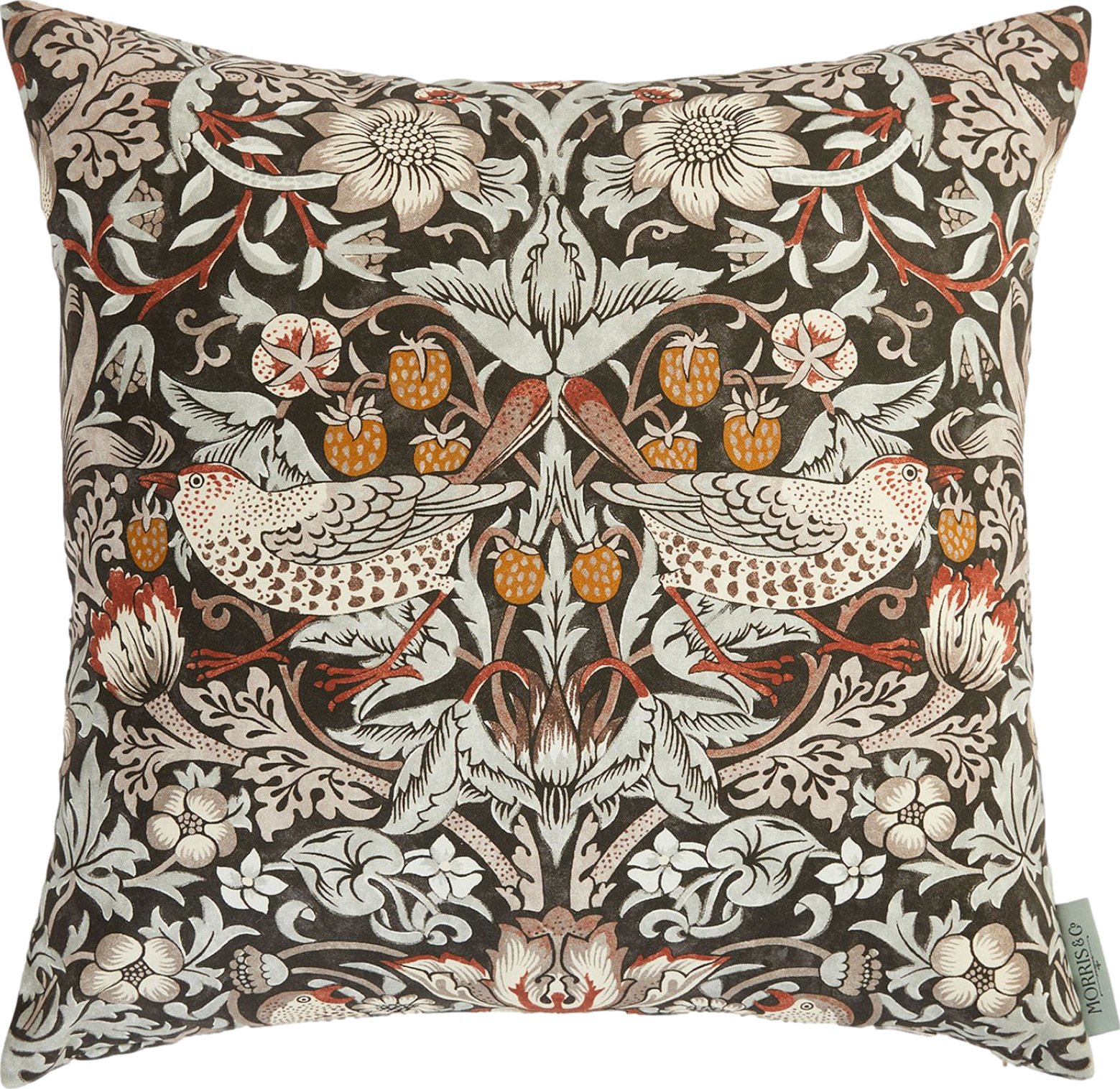 Morris & Co. Strawberry Thief Pillow Cover