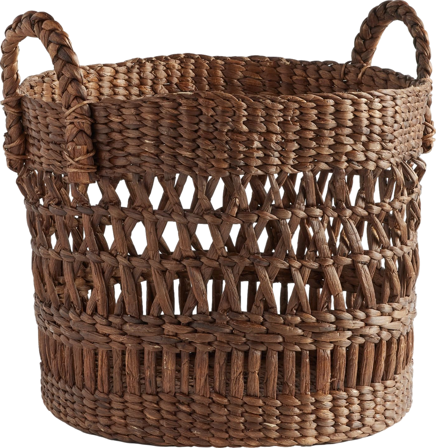 Pacific Handwoven Tote Basket