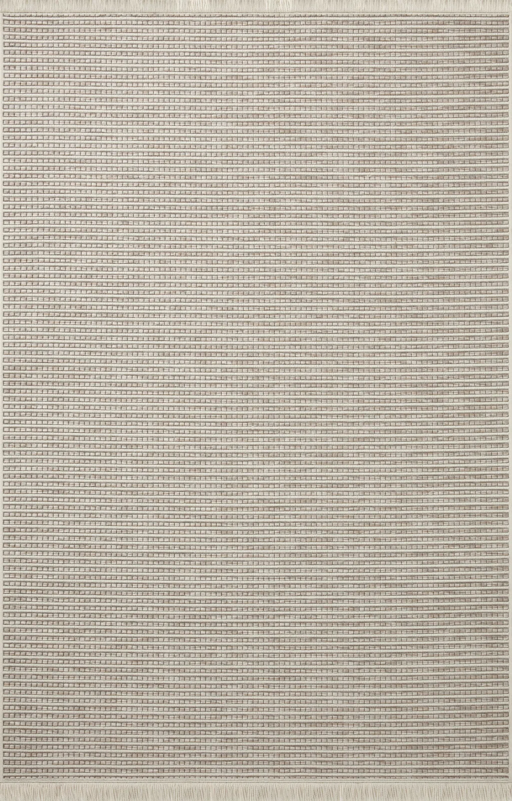 Amber Lewis x Loloi Malibu Ivory / Dove Indoor / Outdoor Area Rug
