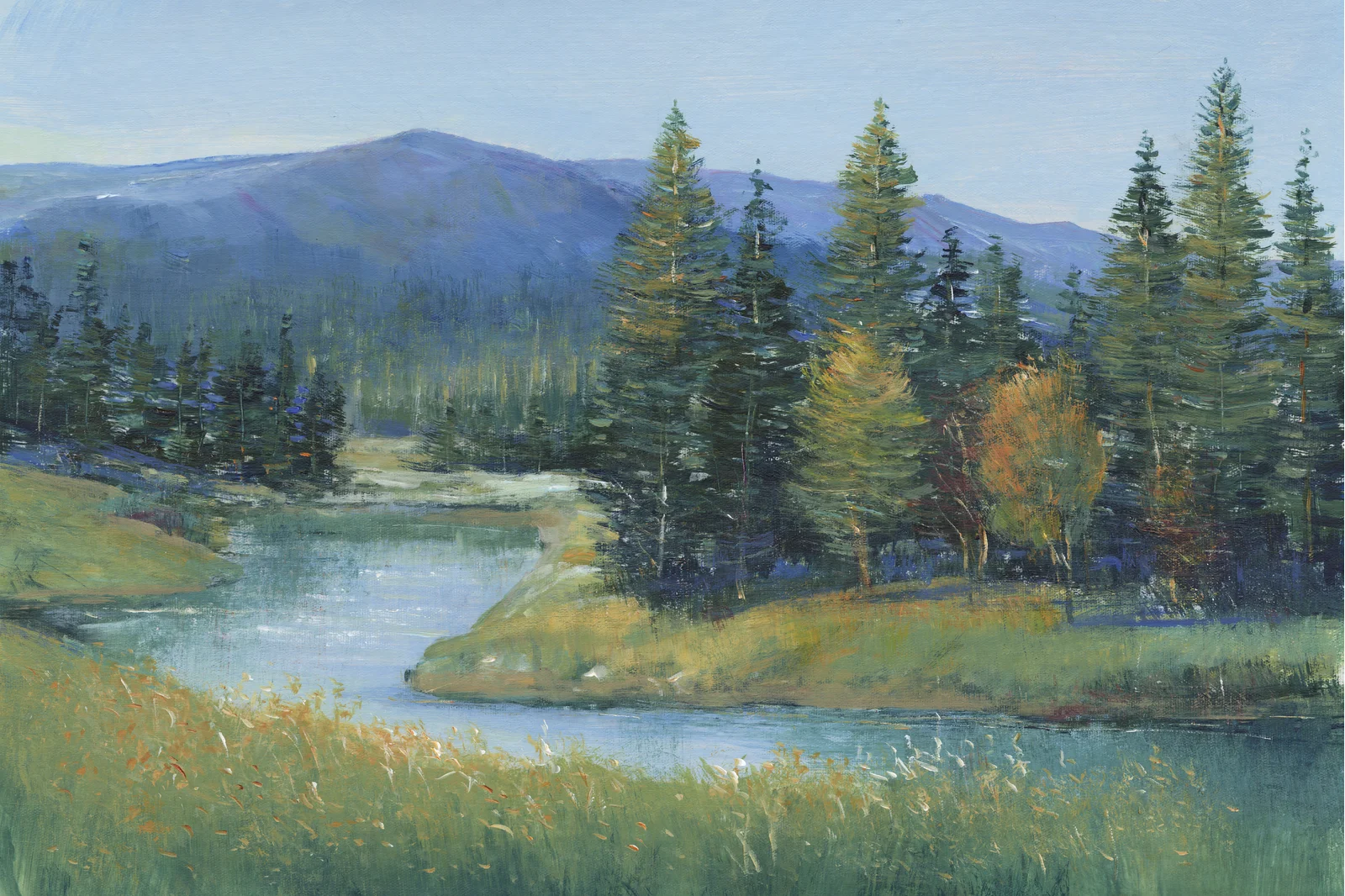 Trout Stream II by Timothy O' Toole Painting
