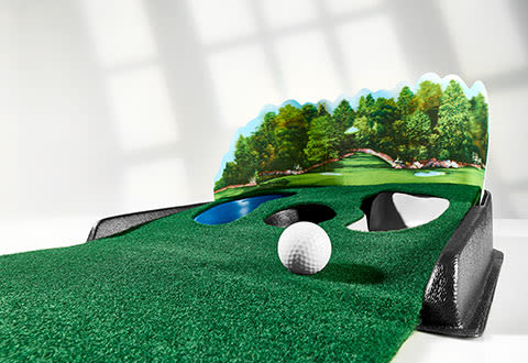 Cordless Electronic Return Putting Mat