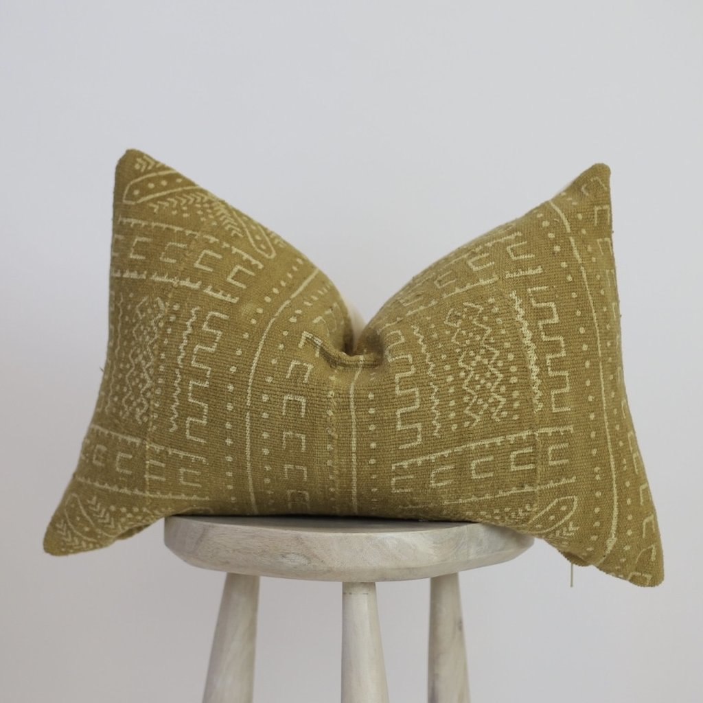 Pili In Mustard Pillow