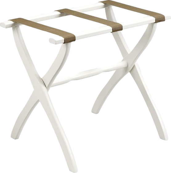 Black Contour Leg Luggage Rack