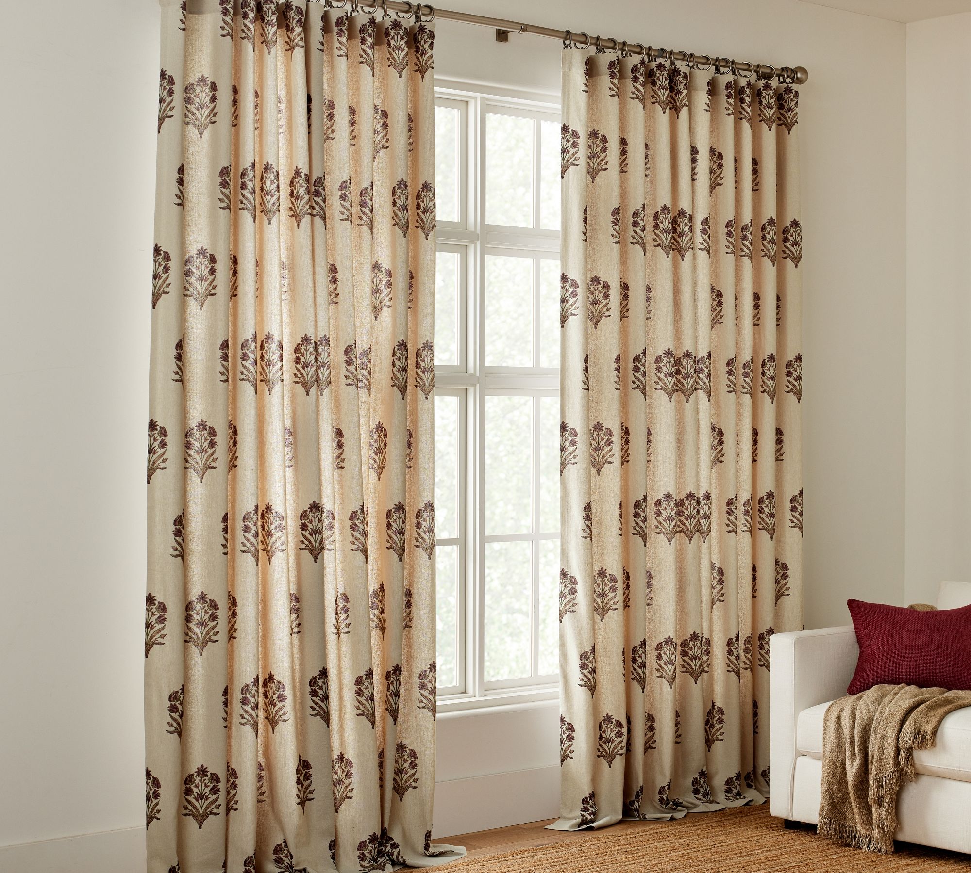 Elinor Floral Mughal Curtain