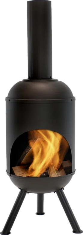 Clayton Steel Wood Burning Chiminea