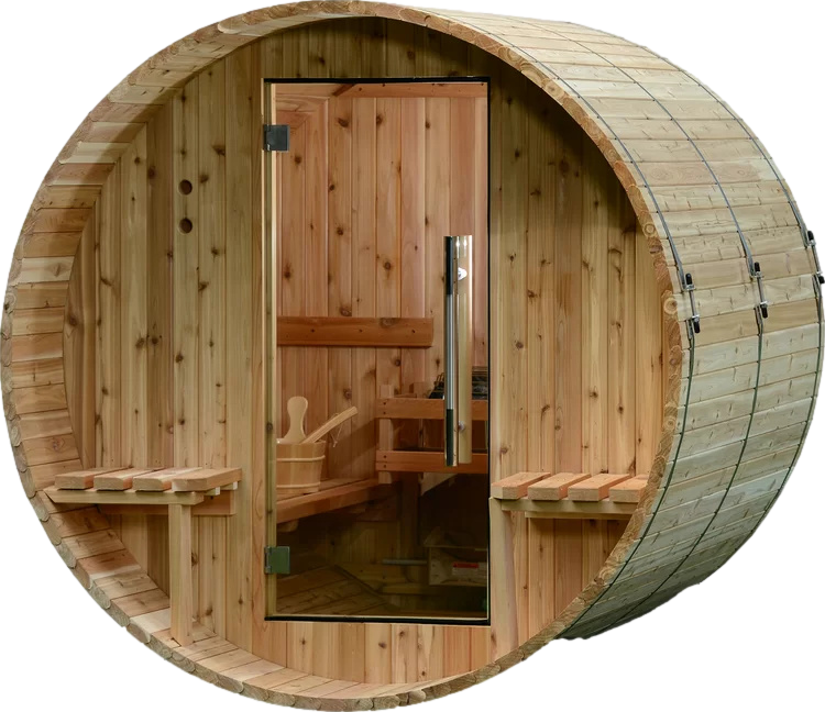 Almost Heaven Saunas Audra 4 - Person Traditional Steam Sauna in Cedar