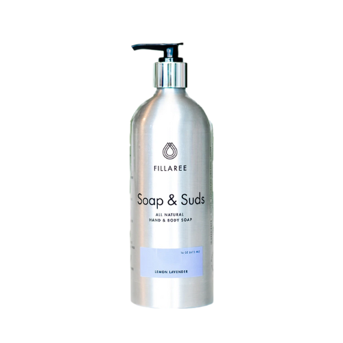 Soap & Suds - Metal Bottle