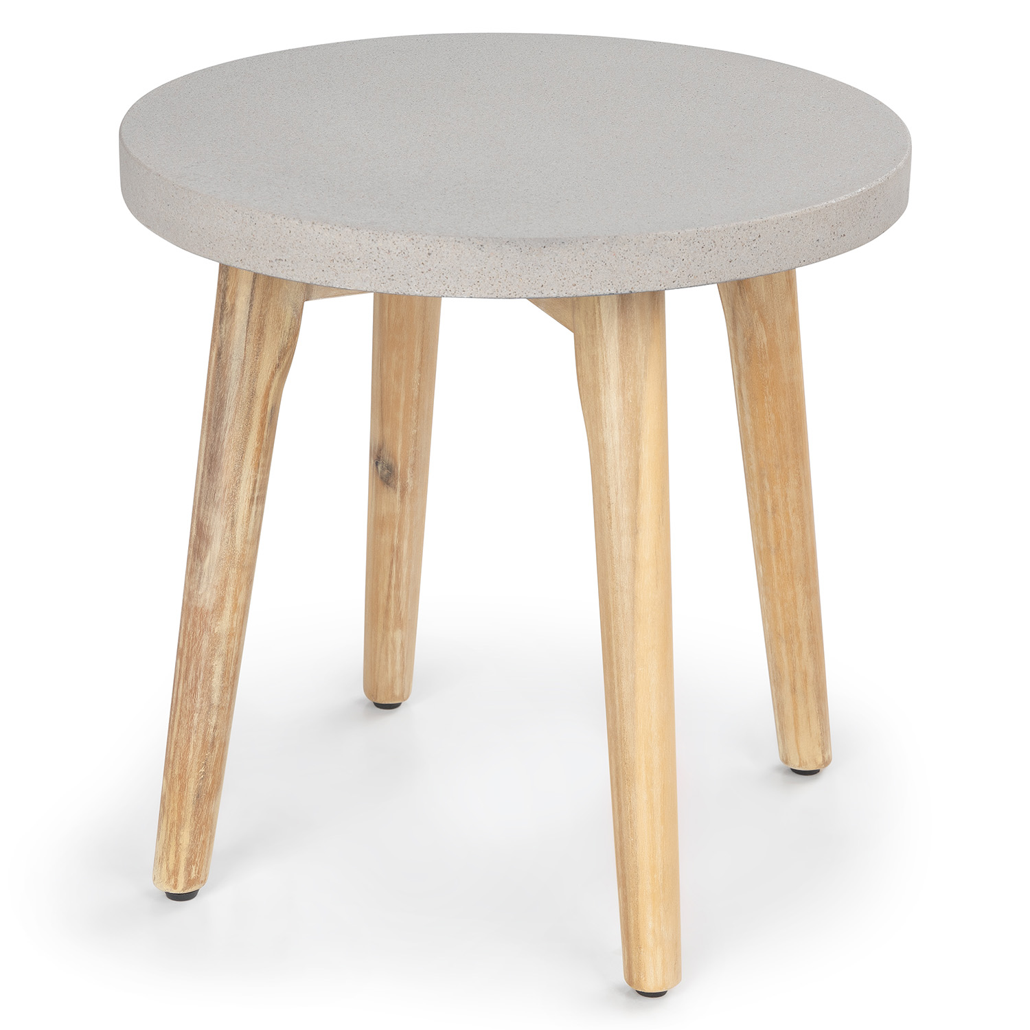 Atra Concrete Round Side Table