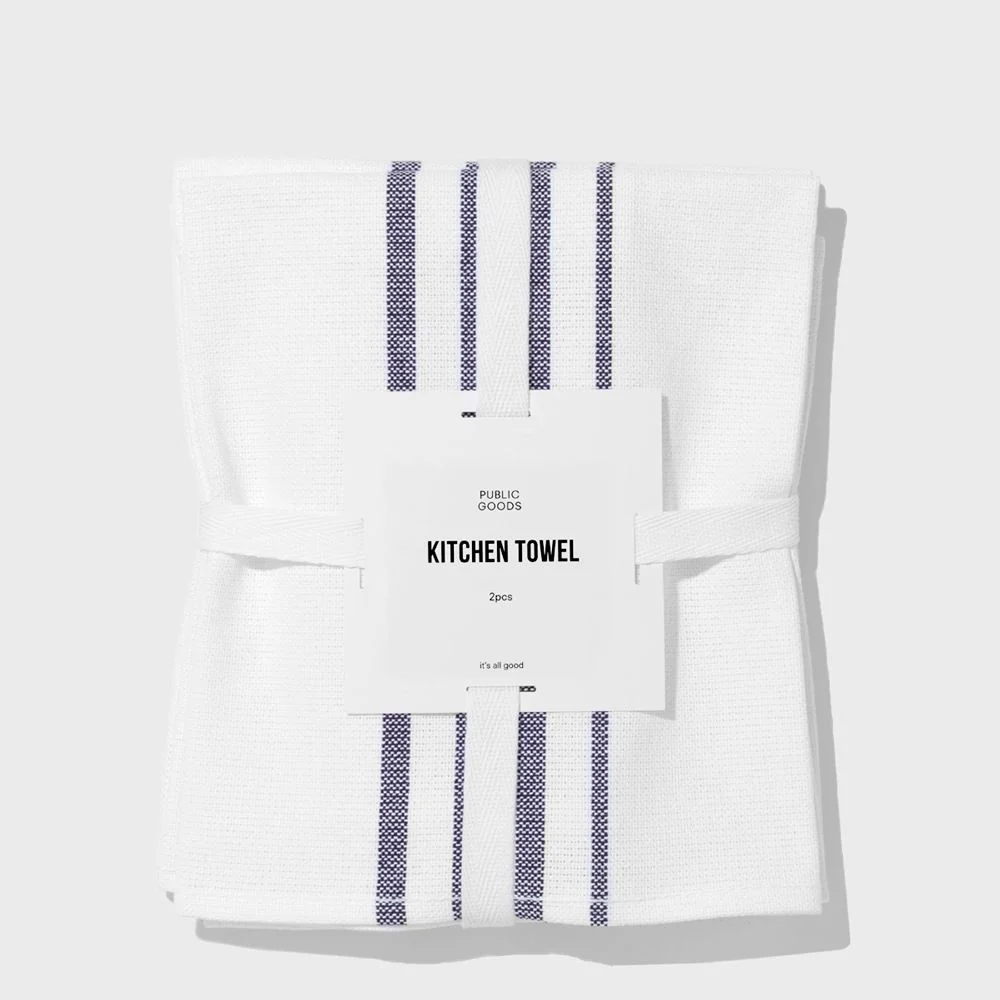 Organic Cotton Kitchen Towels (Set of 2)