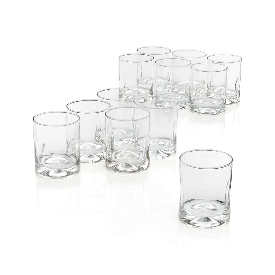 Impressions Double Old-Fashioned Glasses, Set of 12