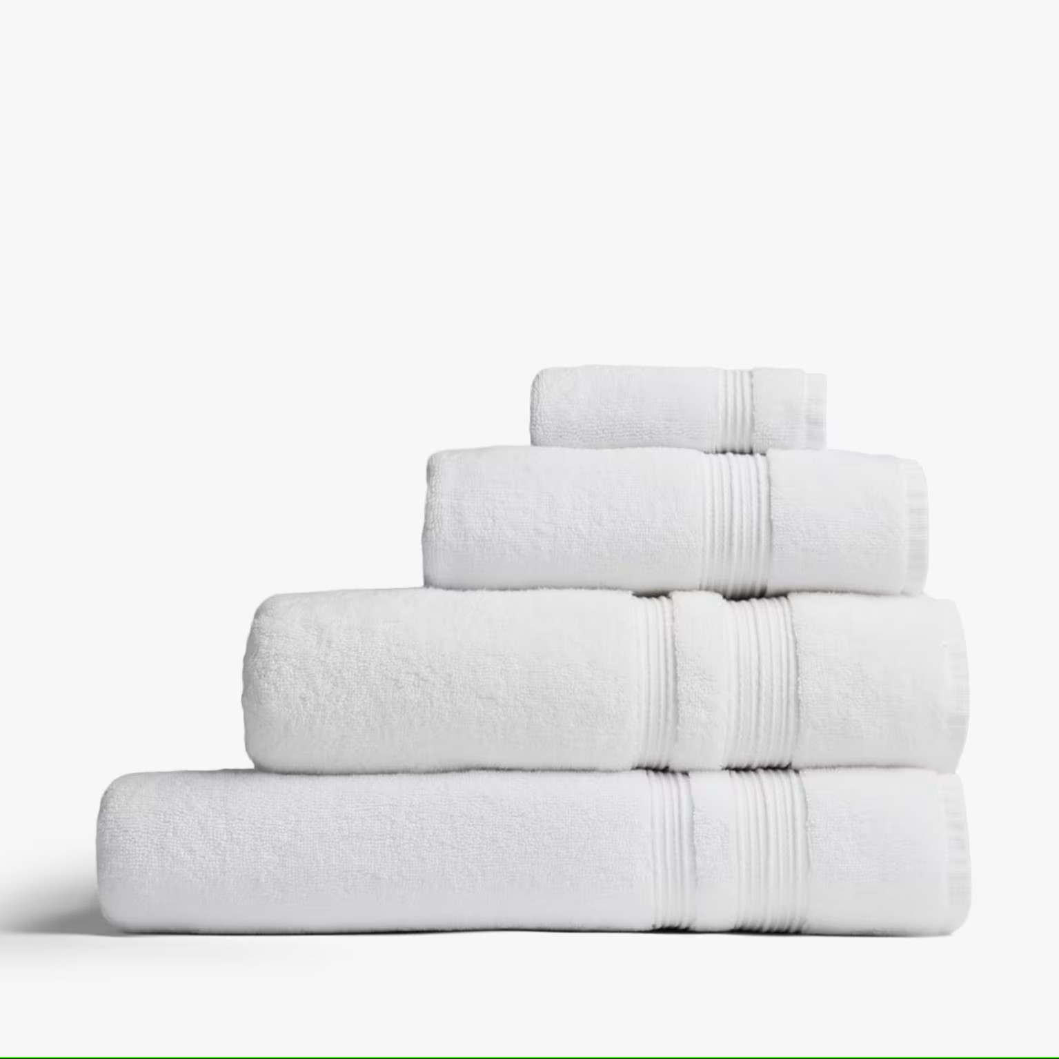 Classic Turkish Cotton Washcloth, White