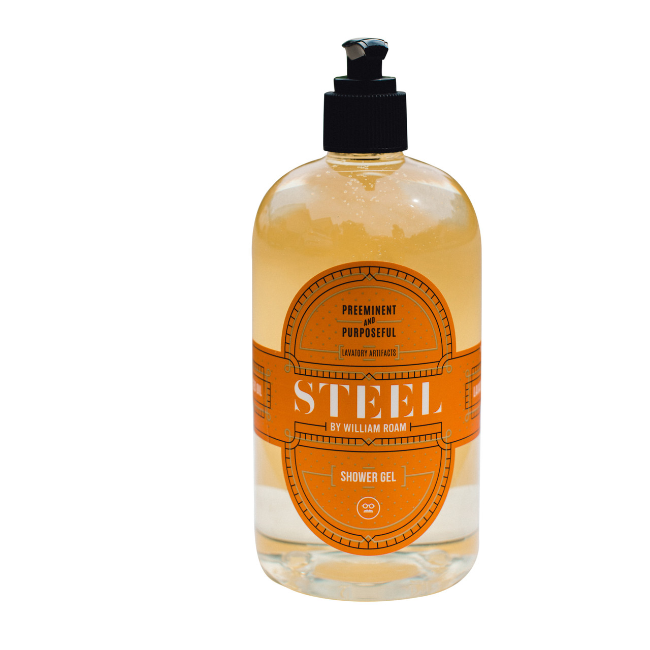 STEEL by William Roam 16oz Shower Gel