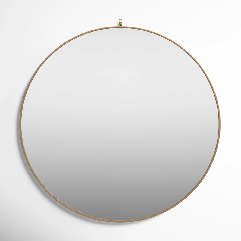 Cassie Metal Round Wall Mirror