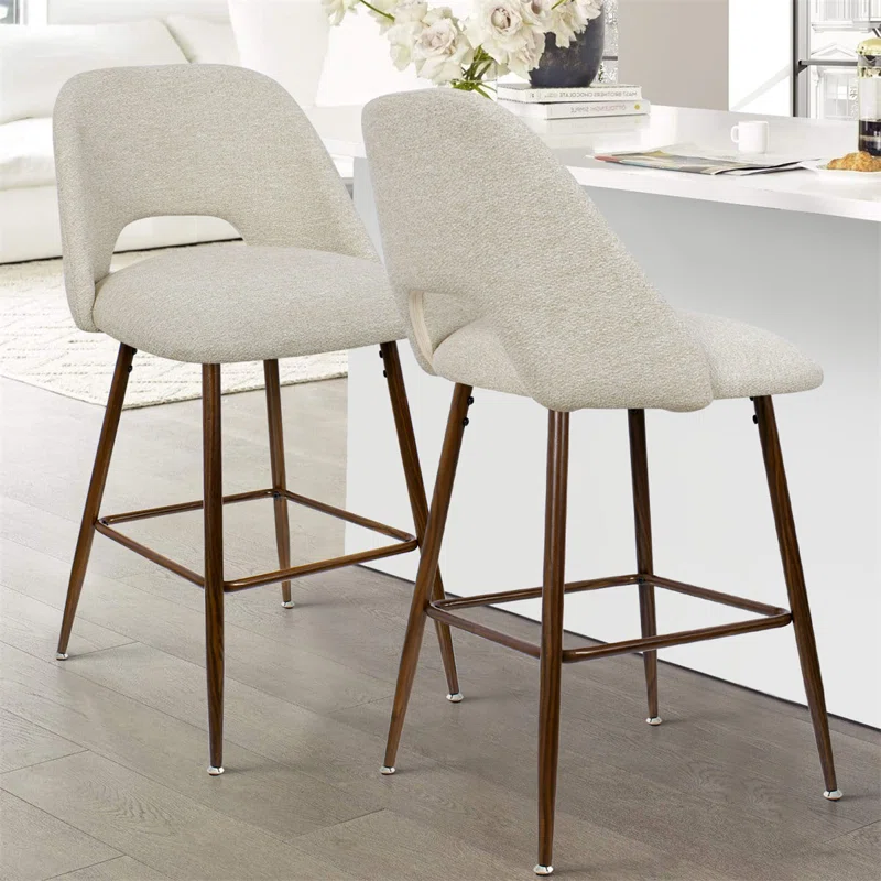 Berneta 25'' Counter Stool (Set of 2)