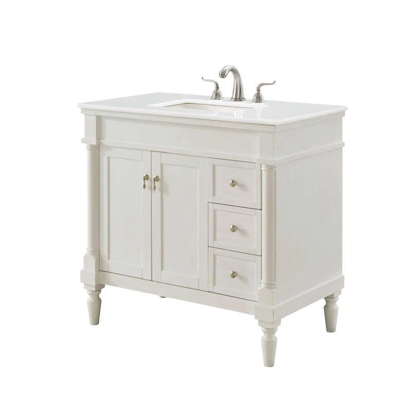 Uriah 36'' Single Bathroom Vanity with Top