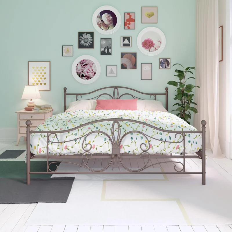 Pattonsburg Metal Open-Frame Bed