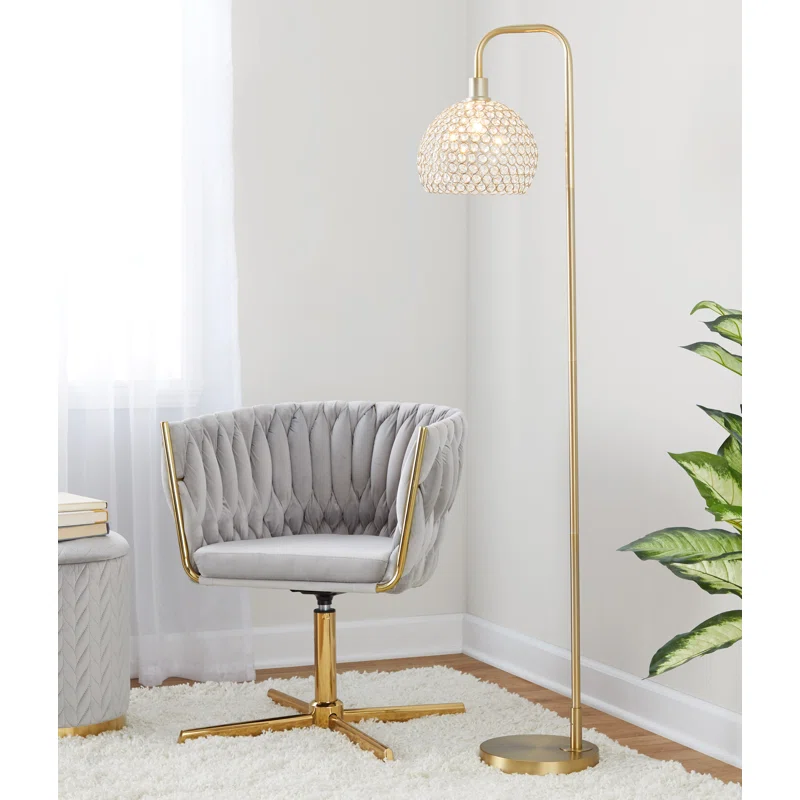 Edison 61.75'' Arched Floor Lamp