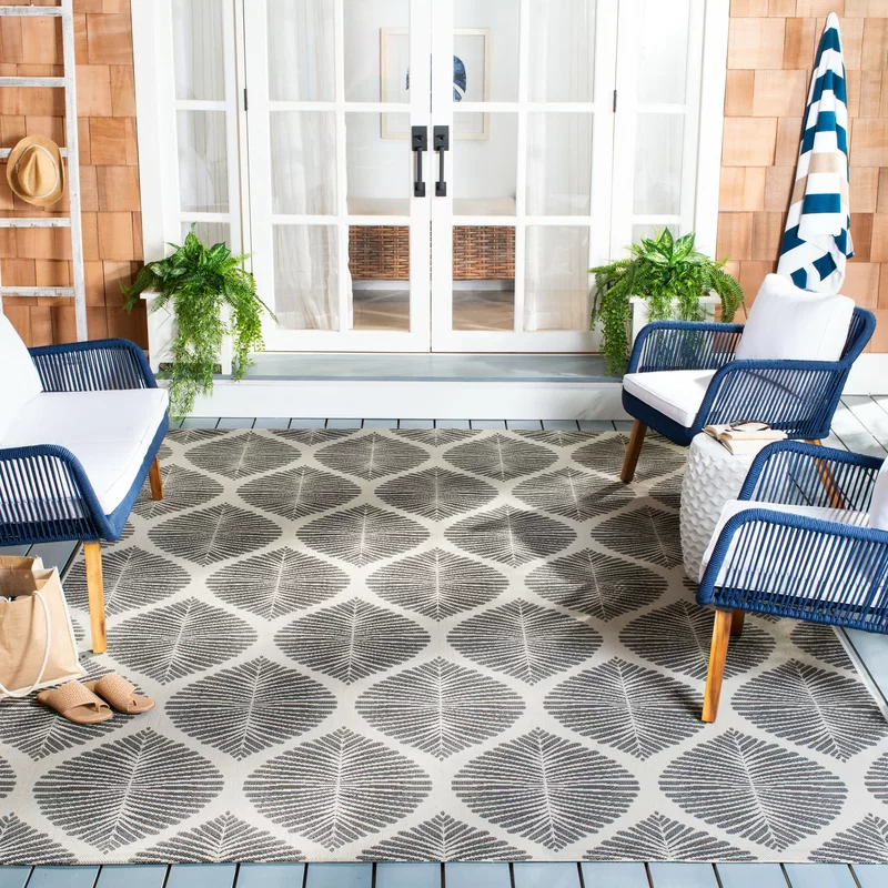 Orval Ikat Indoor/Outdoor Rug