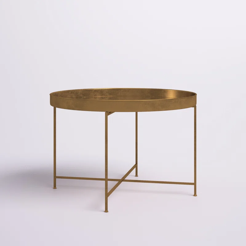 Ekta Solid Wood Top Coffee Table