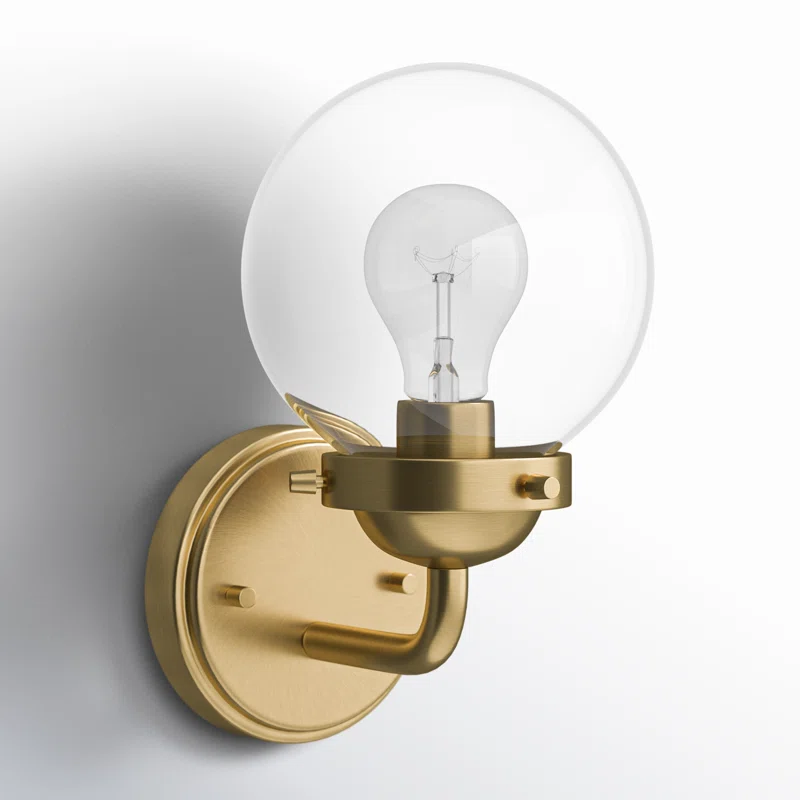 Wason Steel Armed Sconce