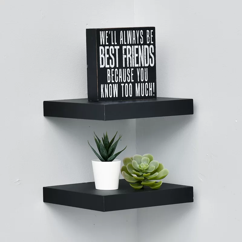 Abdas 2 Piece Floating Shelf