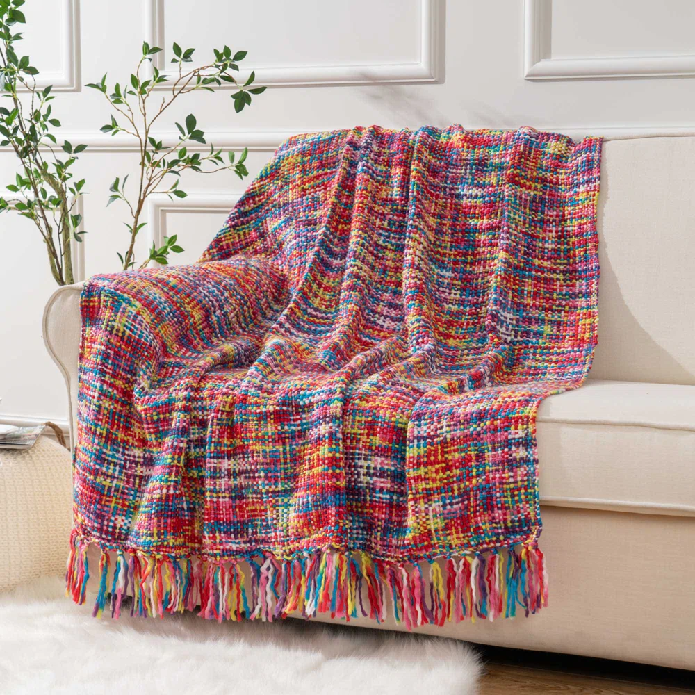 Eward Knitted Throw Blanket