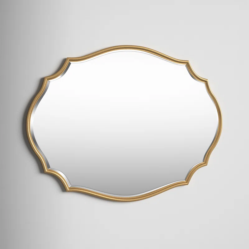 Negaunee Engineered Wood Flat Wall Mirror