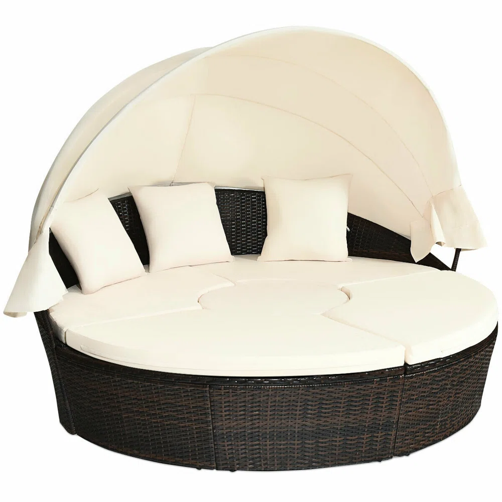 Teoman Patio Daybed with Cushions