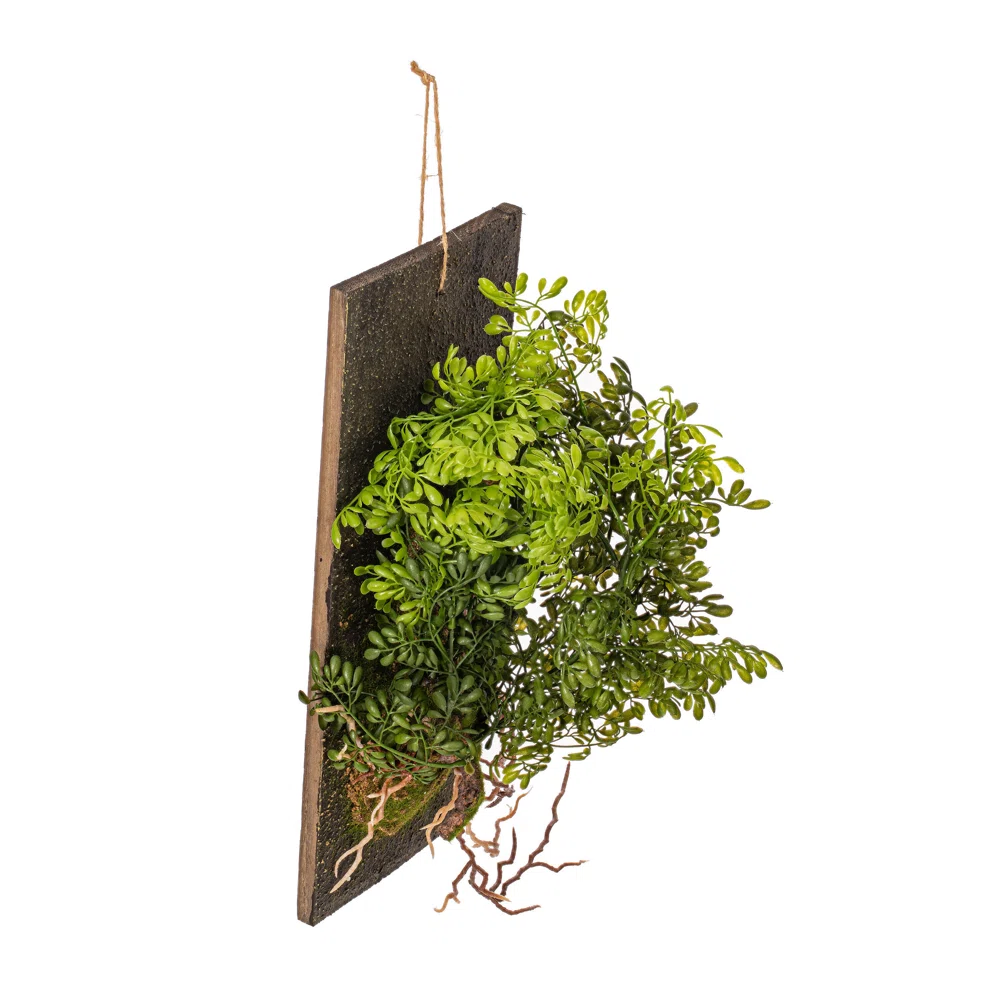 24'' Faux Mini Leaf Plant