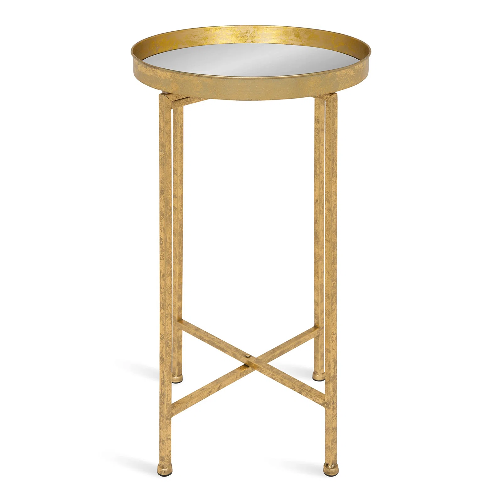 Ekta Iron Tray Top End Table