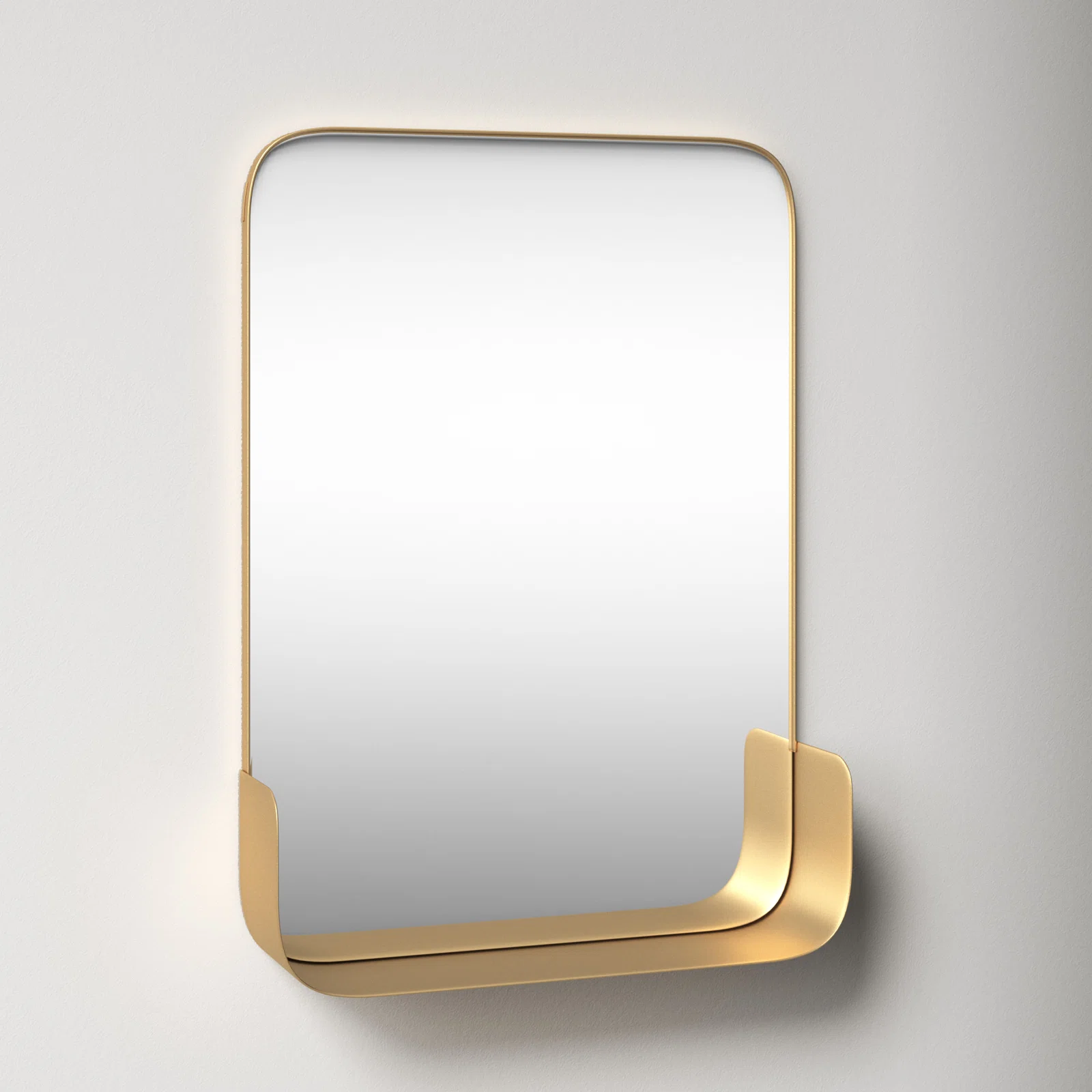 Ember Metal Rectangle Wall Mirror