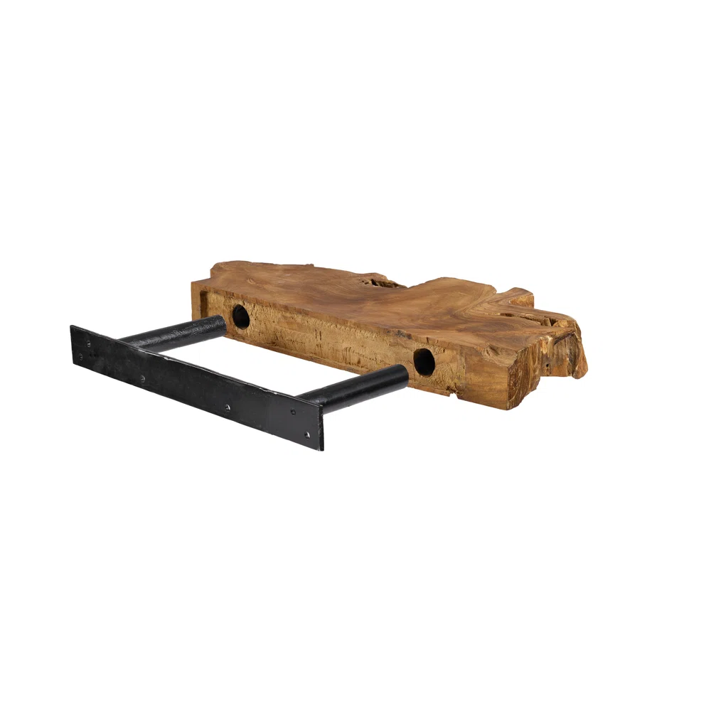 Loredana 8'' W Solid Wood Shelving Unit