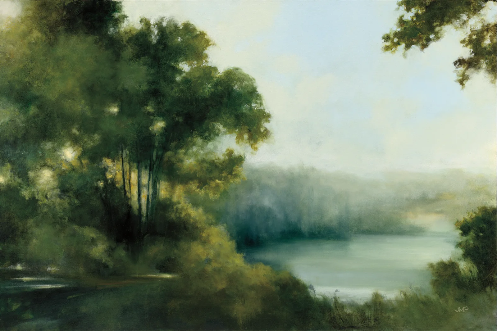 Sylvan View by Julia Purinton Painting Print