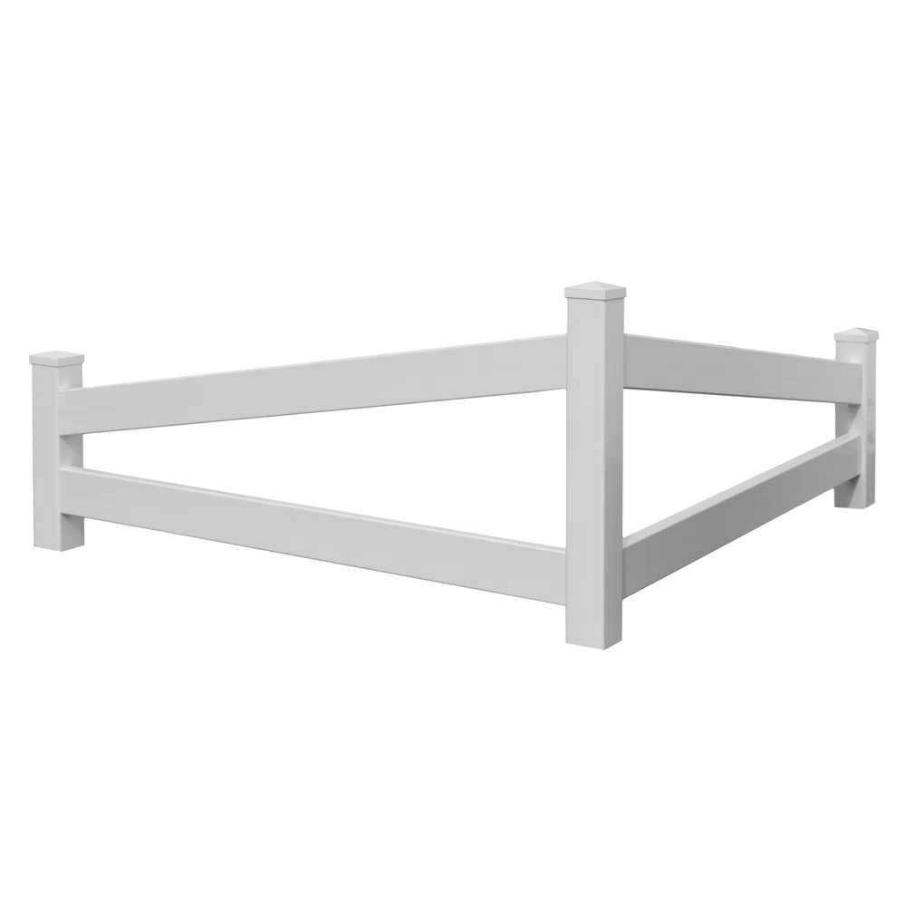White Vinyl Fencing