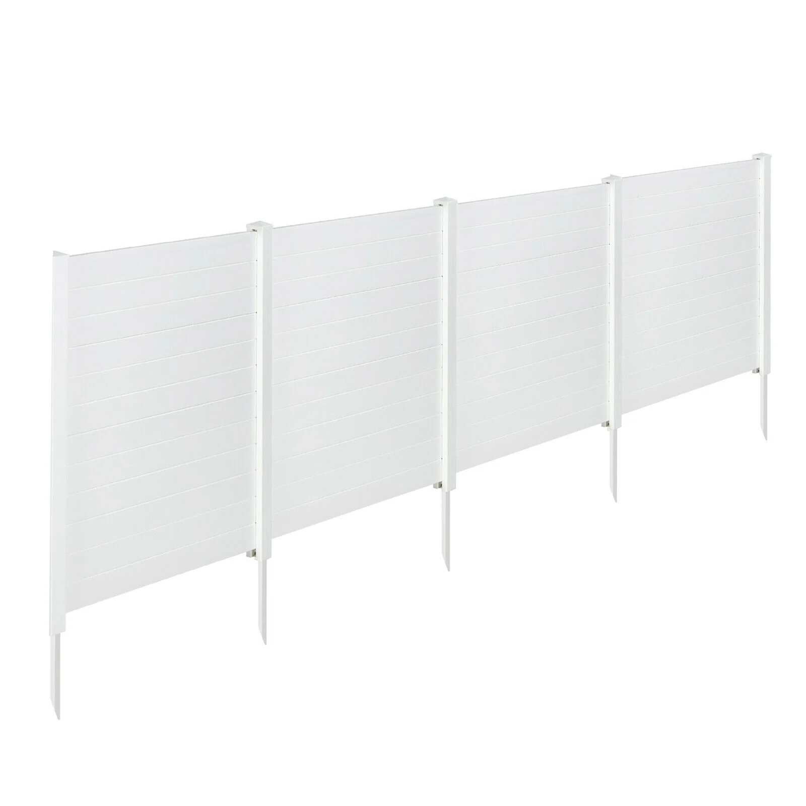 White Vinyl Fencing