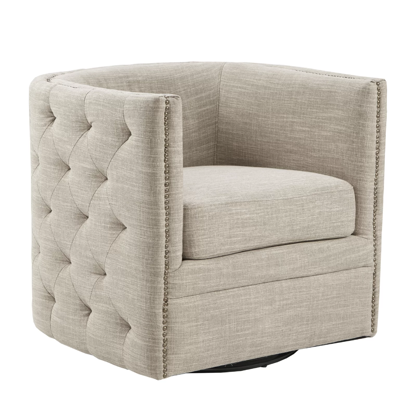 Lavaca Swivel Barrel Chair