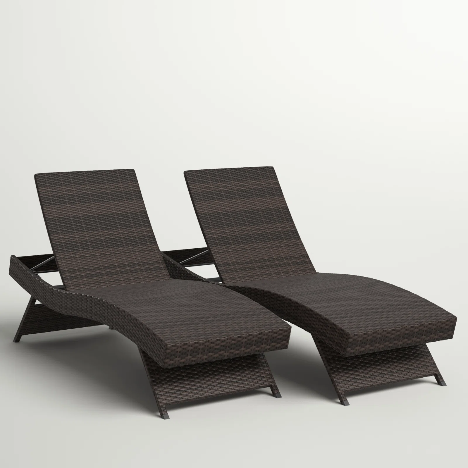 Everlee Outdoor Chaise Lounge Set (Set of 2)