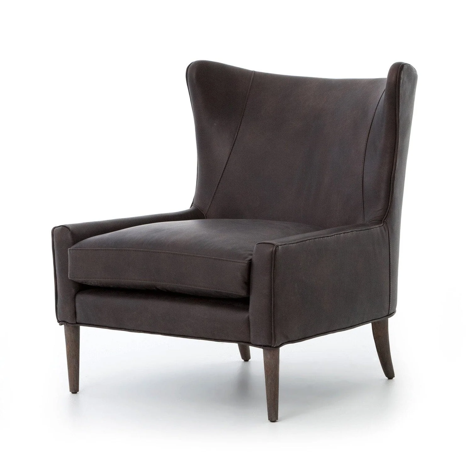Marlow Wing Chair - Leather