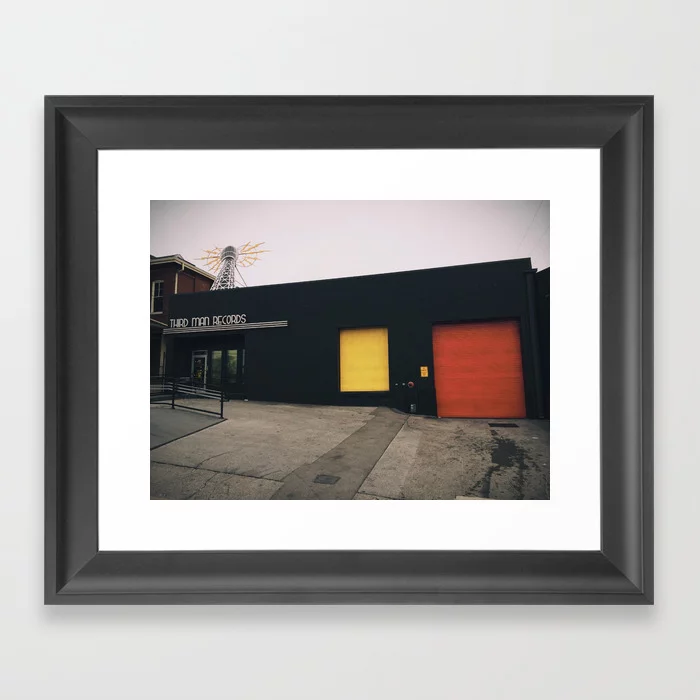 Third Man Records, Nashville, Tennessee Framed Art Print