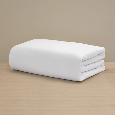 Percale Duvet Cover, White