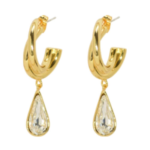 Dom Hoop Earrings