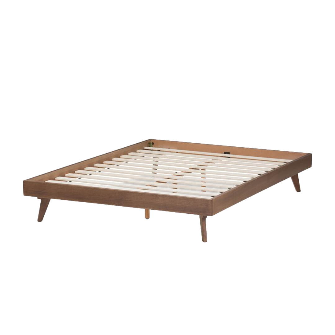 King Brunner Solid Wood Platform Bed