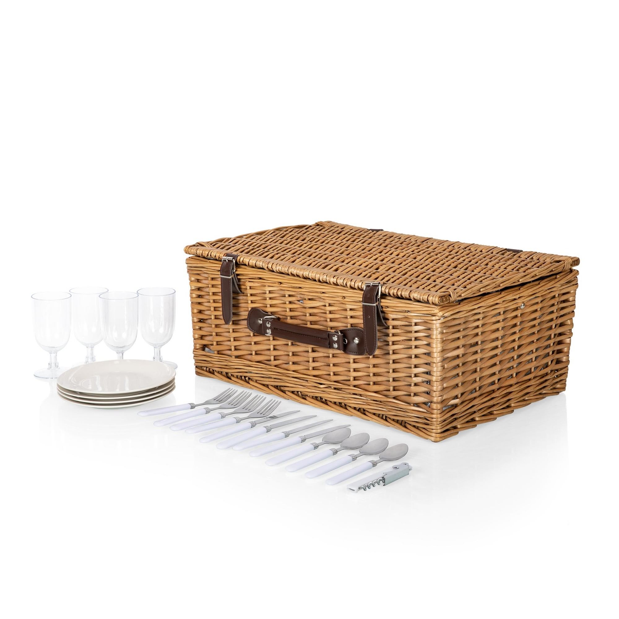 Party Pack Picnic Basket (22 Piece Set)