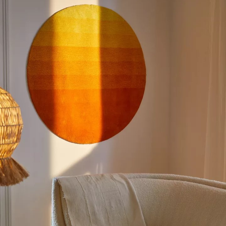 Sun Gradient Tufted Wall Hanging