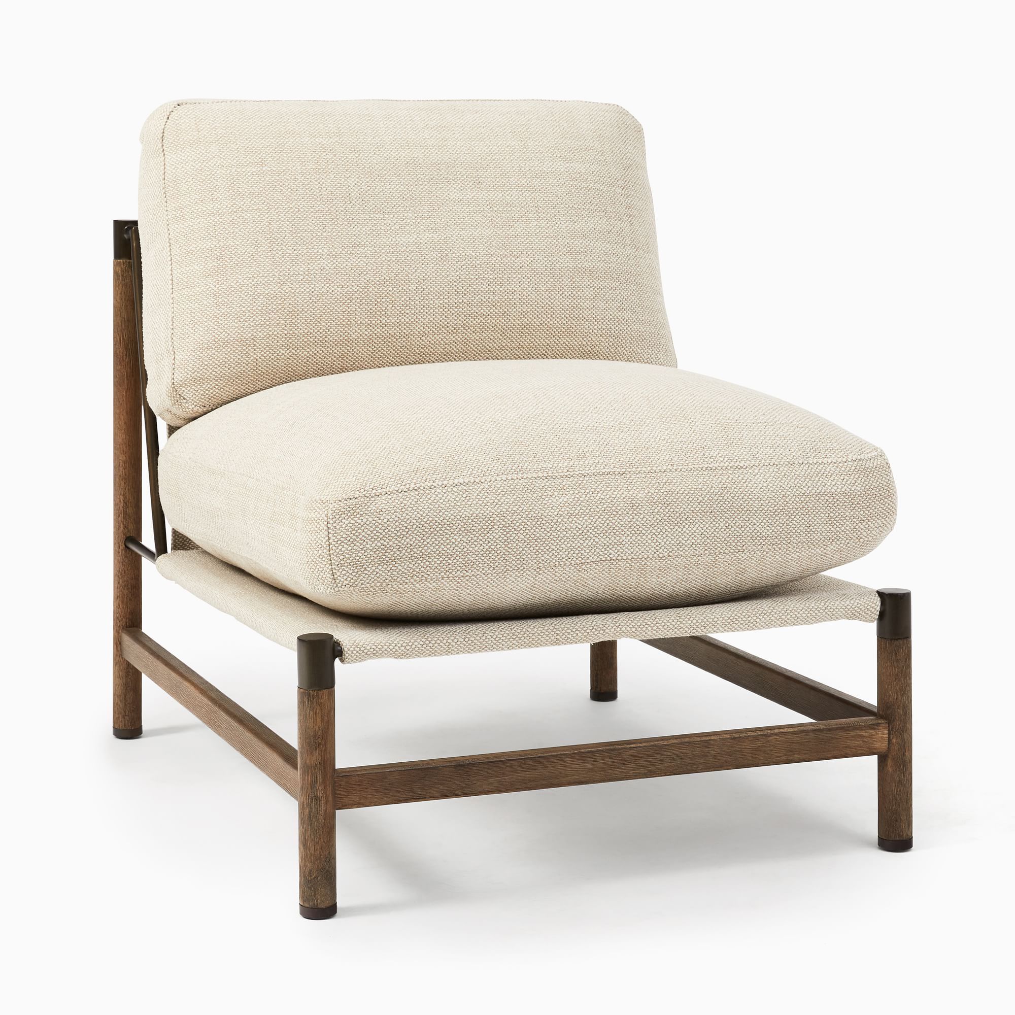 Wood & Metal Framed Chair