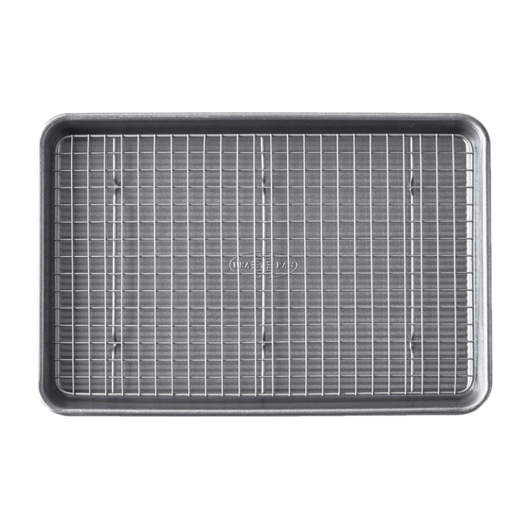 USA Pan Nonstick Quarter Sheet and Baking Rack