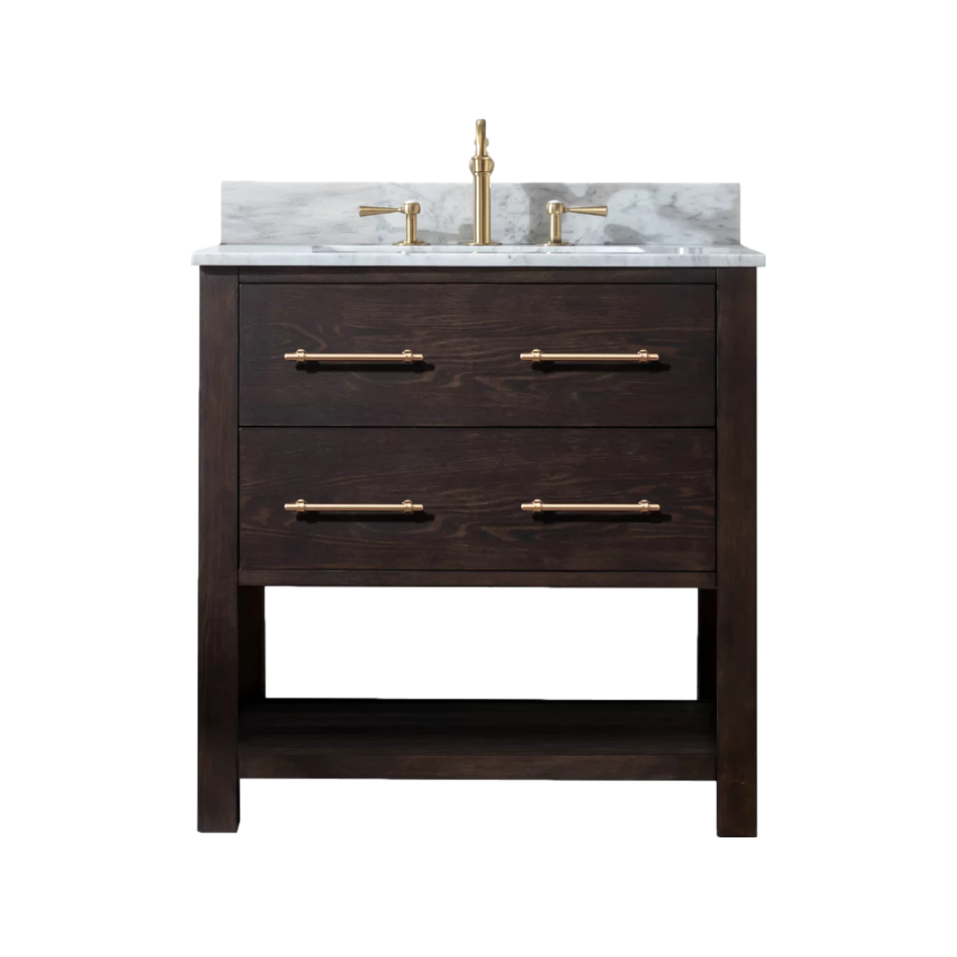 Keri 36'' Free-standing Single Bathroom Vanity with Vanity Top