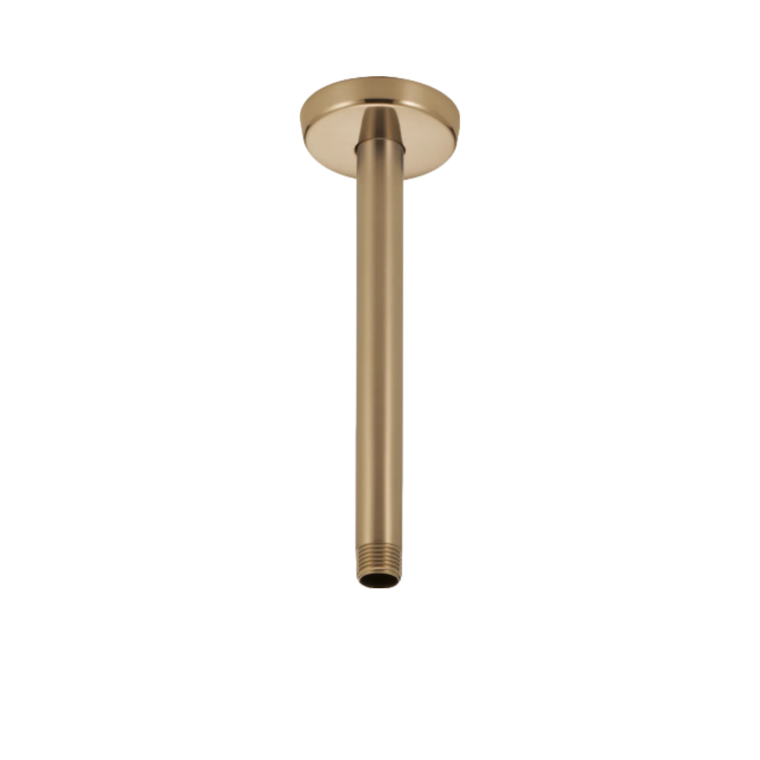 Delta 10" Ceiling Mounted Shower Arm and Shower Arm Flange