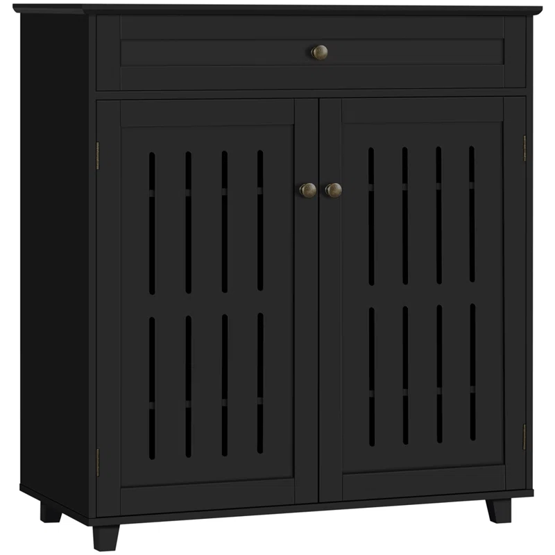 12 Pair Stackable Shoe Storage Cabinet